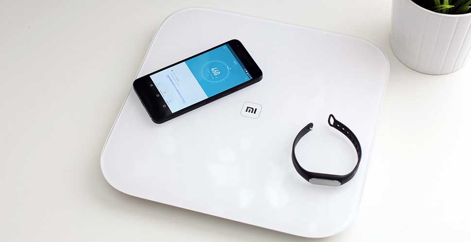 удобство использования весов с Мi Fit