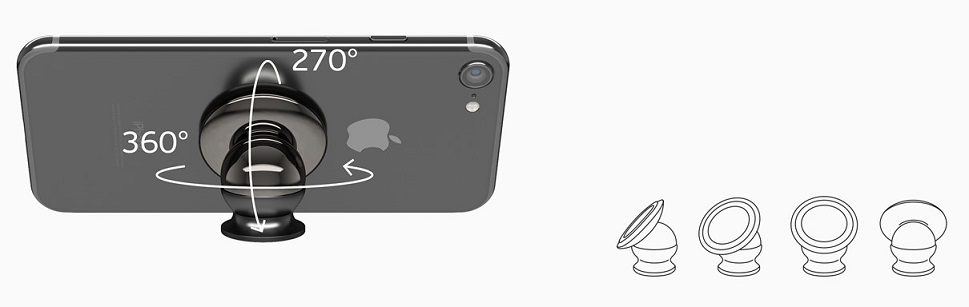 вращается контактная площадка в любом положении