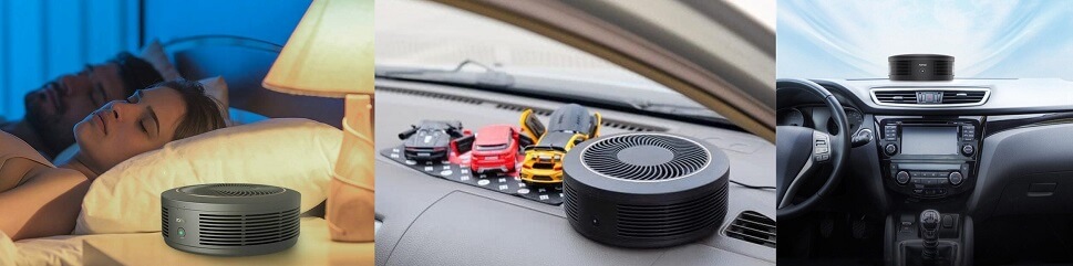 очиститель воздуха для спальни и автомобиля Ксиоми