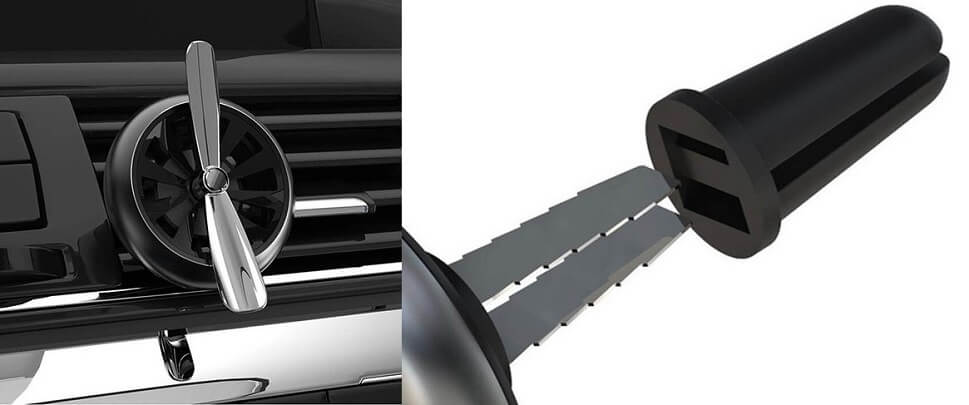 компактный автомобильный ароматизатор для создания приятной атмосферы