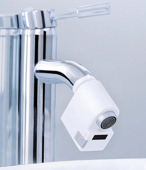 Автоматический инфракрасный сенсор Xiaomi Zajia для экономии воды белый фото 3