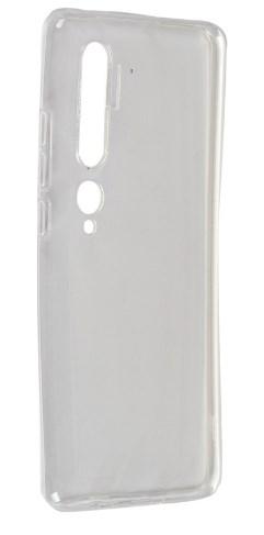 Чехол для смартфона Xiaomi Mi Note10 Silicone iBox Crystal (прозрачный), Redline фото 1