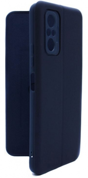 Чехол-книжка для Xiaomi Redmi Note 10 Pro синий, Shell Case, Borasco фото 3