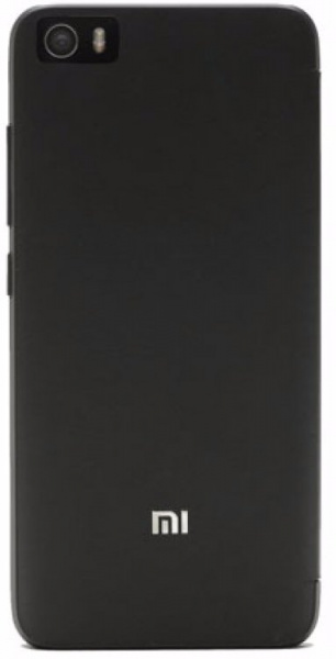 Чехол-книжка для Xiaomi Mi5, черный, оригинальный  фото 2