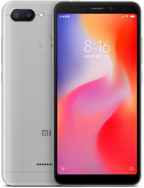 Смартфон Xiaomi RedMi 6 4/64Gb Grey (Серый) EU фото 2