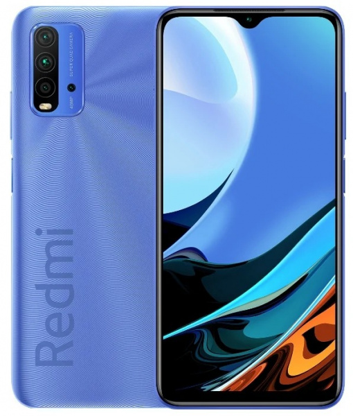 Смартфон Xiaomi RedMi 9T 6/128Gb (no NFC) Blue (Голубой) Global Version фото 3