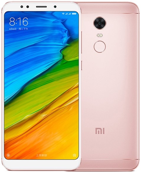 Смартфон Xiaomi RedMi 5 Plus 3/32Gb Pink (Розовый) фото 2