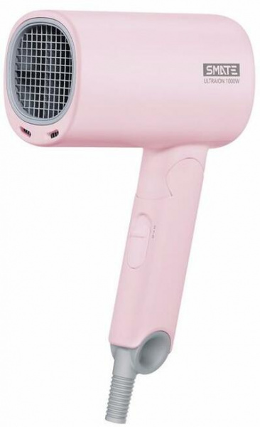 Фен для волос Xiaomi Smate Hair Mini Dryer розовый фото 2
