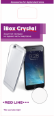 Чехол для смартфона Xiaomi Redmi 5A Silicone iBox Crystal (прозрачный), Redline - фото