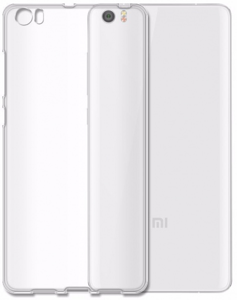 Чехол для смартфона Xiaomi Mi5s Silicone (прозрачный), Aksberry фото 1