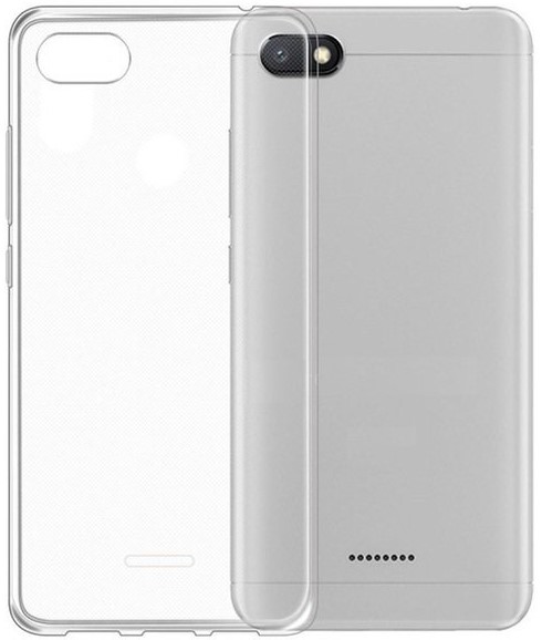 Чехол для смартфона Xiaomi Redmi 6A Silicone (прозрачный), TFN фото 1