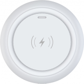 Беспроводное зарядное устройство Devia Allen Wireless Ultra Thin Charger 5W, белый - фото