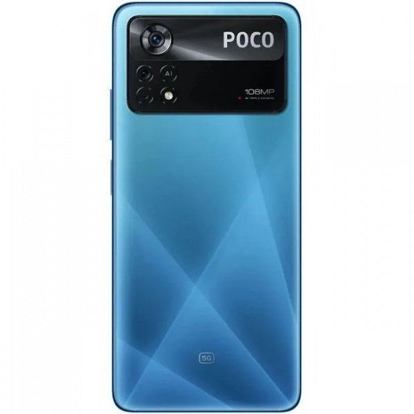 Смартфон Poco X4 Pro 5G 6/128Gb Blue (Лазерный синий) Global Version фото 3