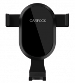 Автомобильный держатель с беспроводной зарядкой Xiaomi CARFOOK Wireless Car Charger DZ-01 черный - фото
