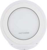 Беспроводная зарядка Red Line Qi-03 1.67A Fast Charge (подставка), белый - фото