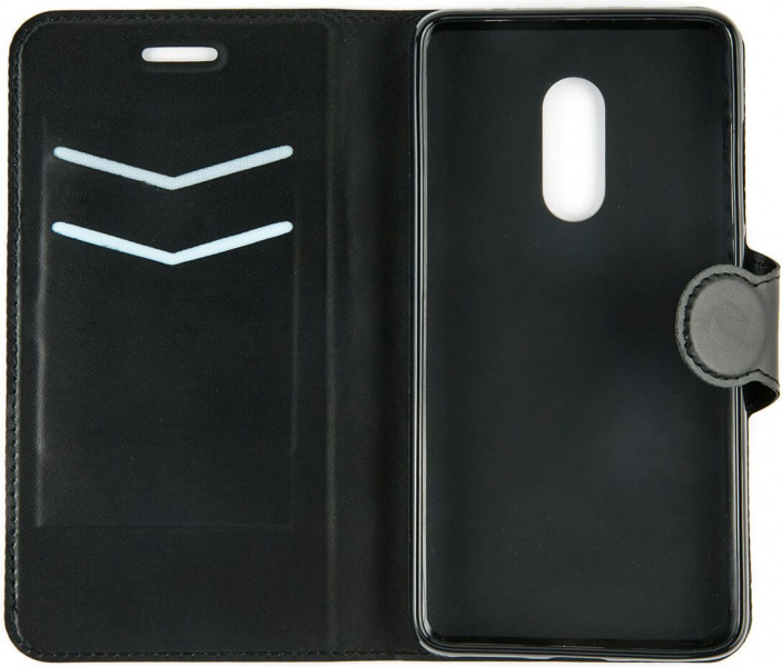 Чехол-книжка для Xiaomi Mi Note 3 черный, Redline фото 2
