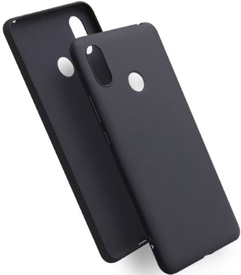 Чехол для смартфона Xiaomi Mi A2 Lite Silicone (матовый черный), BoraSCO фото 1