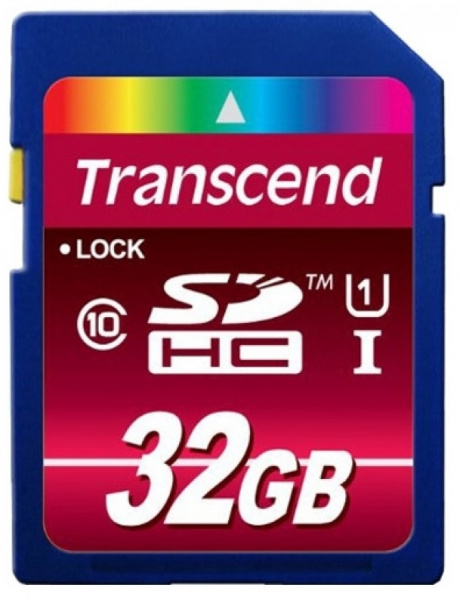 Карта памяти Transcend SDHC Ultimate 600X Class 10 UHS-I U1 (90/45MB/s) 32GB фото 1