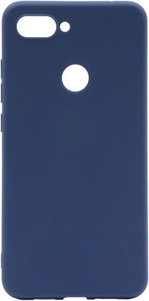 Чехол-накладка Hard Case для Xiaomi Mi 8 Lite синий, Borasco фото 1