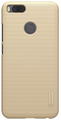 Чехол клип-кейс для Xiaomi Mi5X/Mi A1 (золотистый), Nillkin Super Frosted Shield - фото