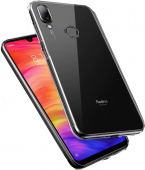 Чехол для смартфона Xiaomi Redmi Note 7 прозрачный, BoraSCO - фото