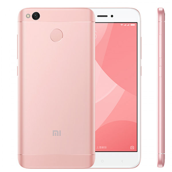 Смартфон Xiaomi RedMi 4X 16Gb Pink (Розовый) фото 2