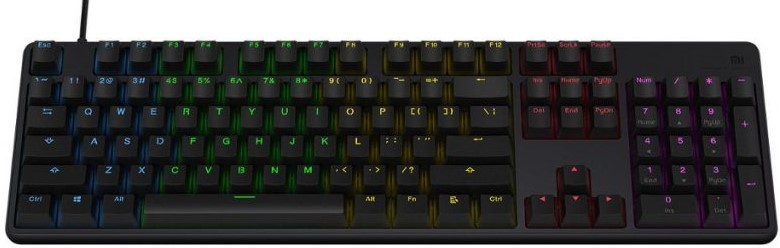 Клавиатура игровая Xiaomi Gaming RGB Keyboard Black фото 1