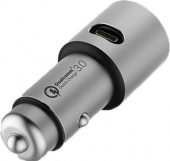 АЗУ Xiaomi  Xiaomi Car Charger QC 3.0 2USB (CZCDQ02ZM) серебристый - фото