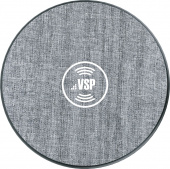 Беспроводное зарядное устройство BoraSCO Qi Fast Charger 10W, серый - фото