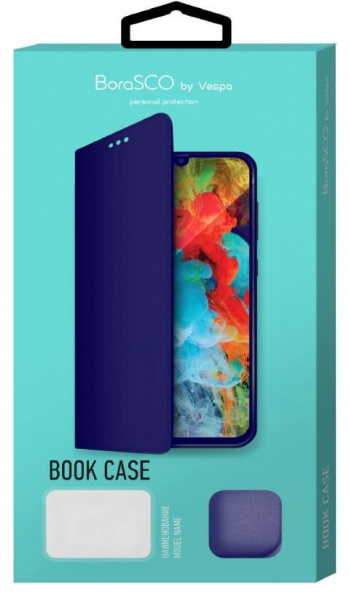 Чехол-книжка для Xiaomi Mi9T/K20 синий, Borasco фото 1