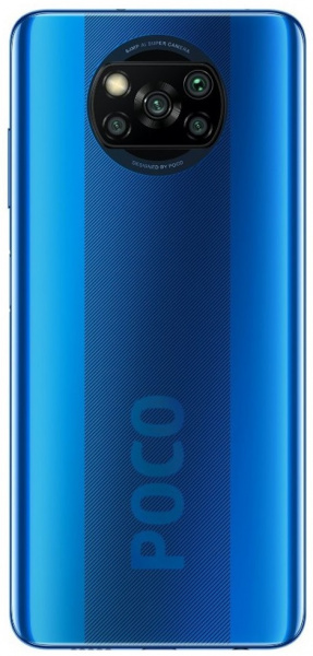 Смартфон Poco X3 NFC 6/128Gb Синий RU фото 2