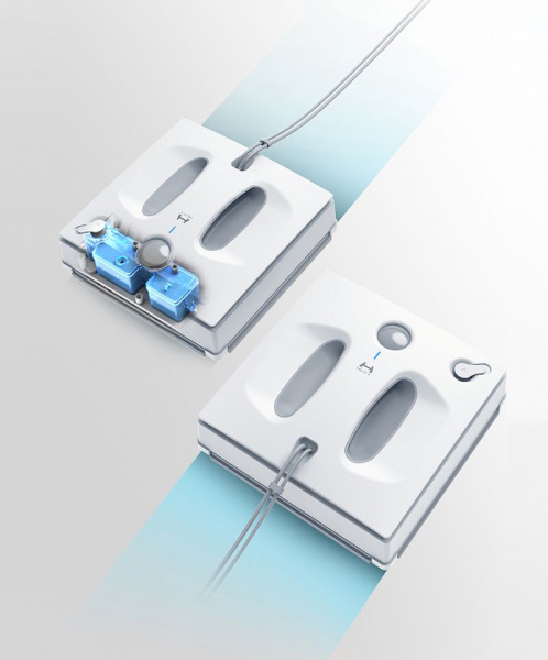 Робот-мойщик окон HUTT W66, белый фото 2