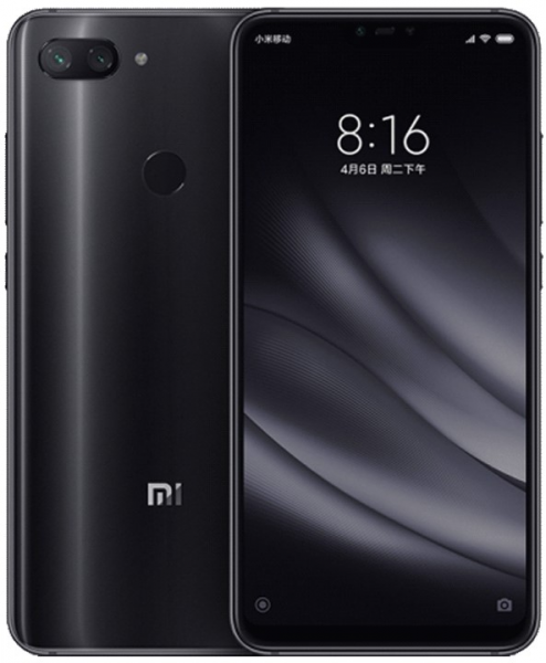 Смартфон Xiaomi Mi8 Lite 4/64Gb Black (Черный) фото 2
