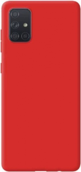 Чехол-накладка для Xiaomi Mi10T/ Mi10T Pro красный, Microfiber Case, Borasco фото 1
