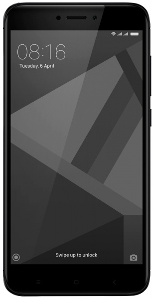 Смартфон Xiaomi RedMi 4X 16Gb Black (Черный) фото 1