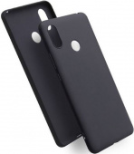Чехол для смартфона Xiaomi Mi A2 Silicone (матовый) черный, BoraSCO - фото