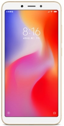 Смартфон Xiaomi RedMi 6 3/32Gb Gold (Золотистый) фото 1