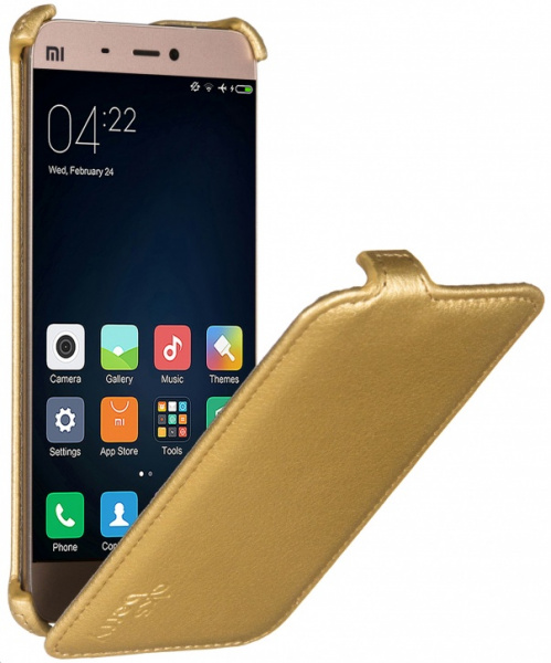Чехол для Xiaomi Mi5, золотой, Aksberry фото 2