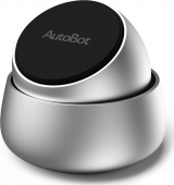 Автомобильный держатель универсальный для смартфона Xiaomi Mi Autobot Q Magnetic, серебристый - фото