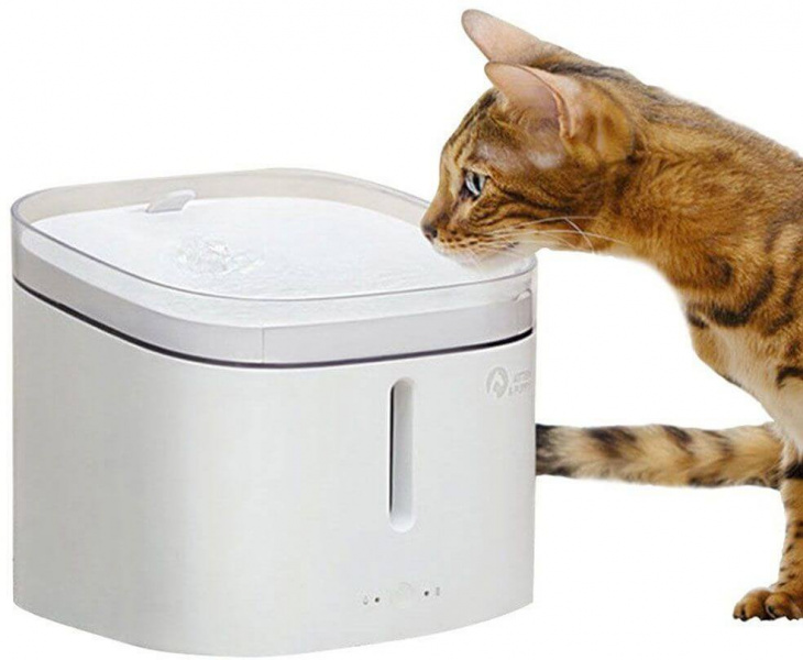 Дозатор воды для животных Xiaomi Kitten&Puppy Water Dispenser белый фото 3