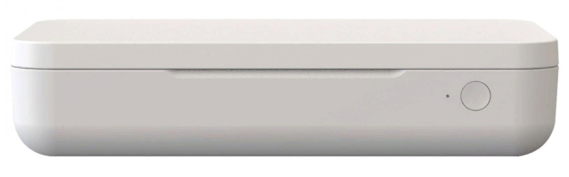 УФ стерилизатор для смартфонов и гаджетов + беспроводное зарядное устройство Samsung SMP-GP-TOU020SABWR  белый фото 1