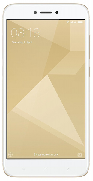 Смартфон Xiaomi RedMi 4X 64Gb Gold (Золотистый) фото 3