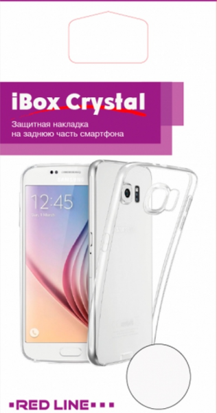 Чехол для смартфона Samsung Galaxy M31 Silicone iBox Crystal (прозрачный), Redline фото 2
