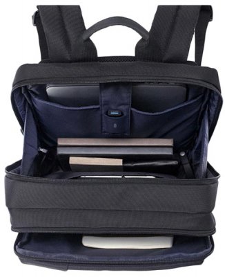 Рюкзак Xiaomi Classic business backpack для ноутбуков до 15" черный фото 4