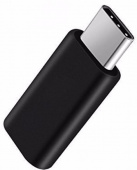 Адаптер microUSB type-C Xiaomi (Mi) черный - фото