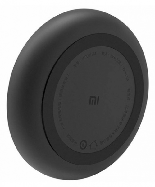 Беспроводное зарядное устройство Xiaomi Mi Wireless Charging Pad, черный фото 2