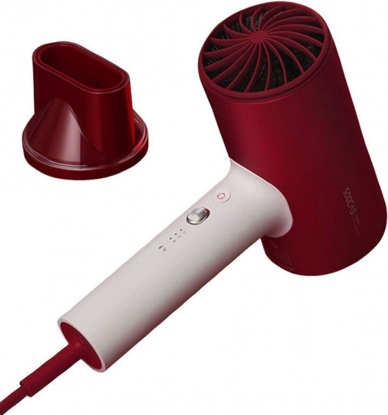 Фен для волос Xiaomi SOOCAS Hair Dryer H5, красный фото 2