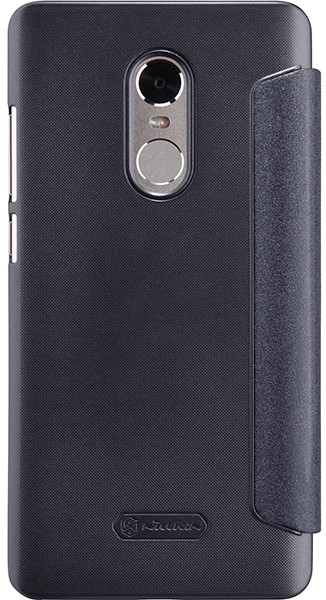 Чехол-книжка для Xiaomi Redmi Note 4/4X на MTK (черный), Nillkin Sparkle Leather Case  фото 2