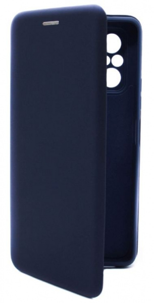 Чехол-книжка для Xiaomi Redmi Note 10 Pro синий, Shell Case, Borasco фото 1